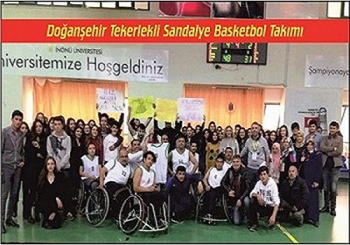 Doğanşehir Tekerlekli Sandalye Basketbol Takımı Sahasında Yenildi