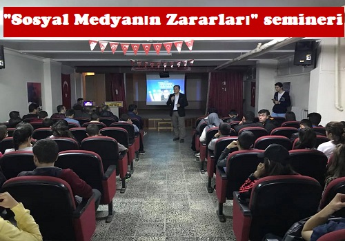 Doğanşehir’de “Sosyal Medyanın Zararları” Semineri