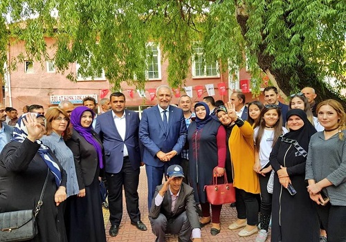 Hakan Kahtalı Doğanşehir'i Ziyaret Etti
