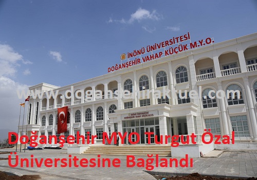 Vahap Küçük İsmi Turgut Özal Üniversitesinde