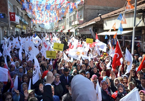AK Parti’nin Doğanşehir’de Seçim Bürosu Açılışı Yapıldı
