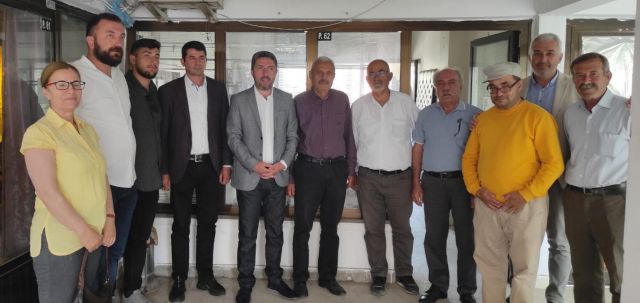 CHP Malatya İl ve Doğanşehir İlçe Başkanları Gazetemizi Ziyaret Ettiler